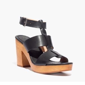Madewell Black Irving Sandal